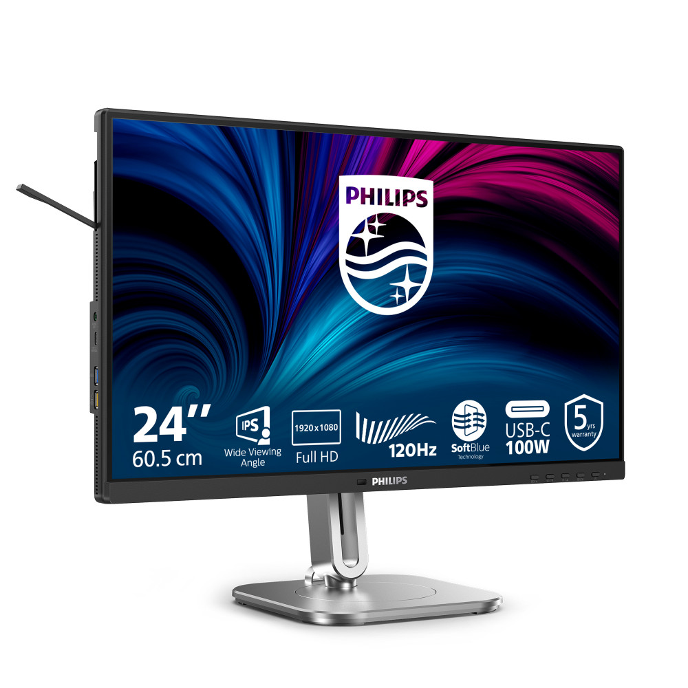 Монитор Philips 24B2U4301 23.8 ", IPS, Full HD 1920x1080 (16:9), 120 Гц - миниатюра 2