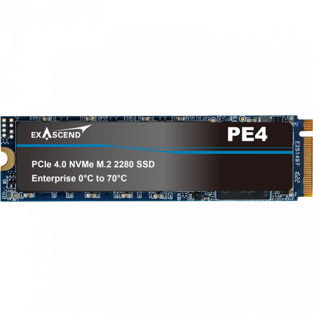 Жесткий диск Exascend PE4 EXPE4M3840GB SSD (твердотельные), 3840 ГБ, M.2, PCIe — фото товара