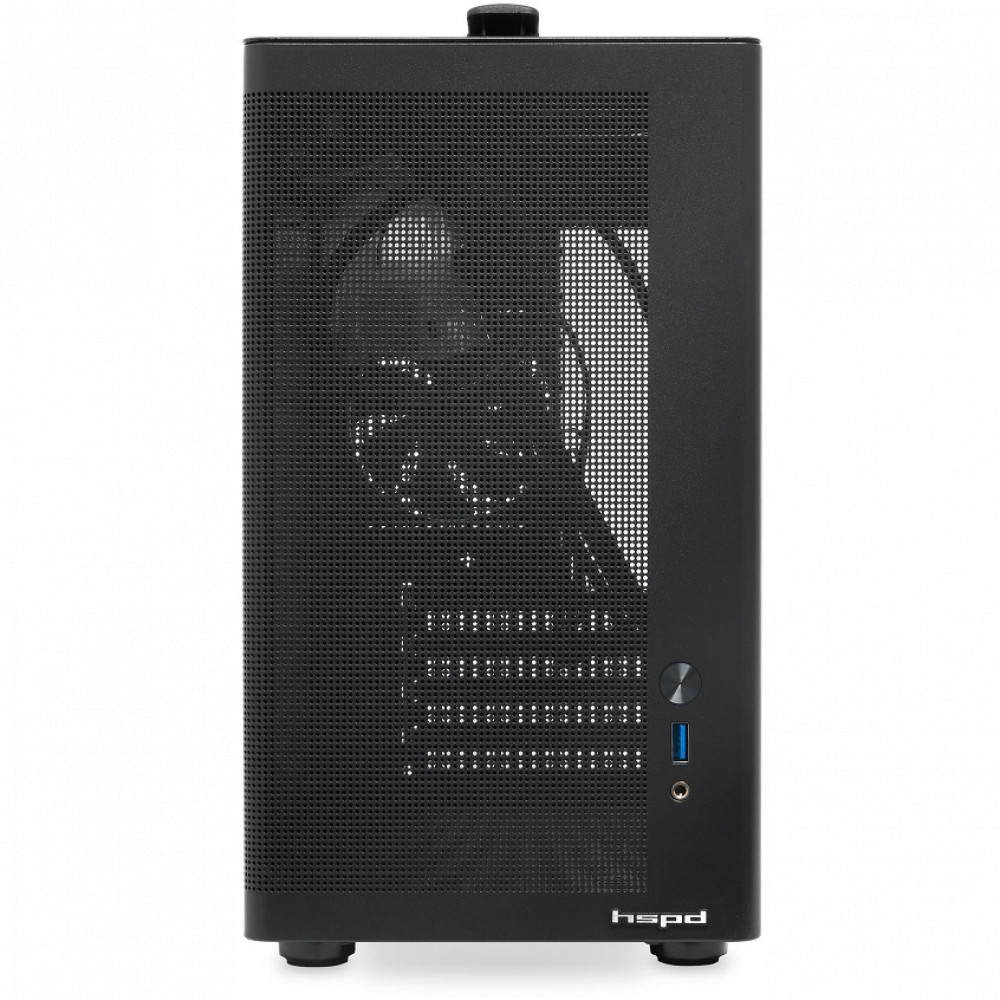 Корпус HSPD M210-MBK Black Mini-Tower - миниатюра 2