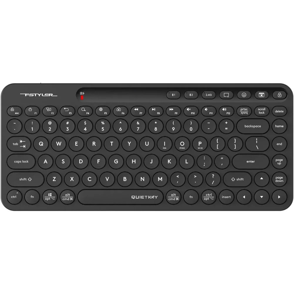 Клавиатура A4Tech Fstyler FBK36C AS Черный Беспроводная, Bluetooth — фото товара