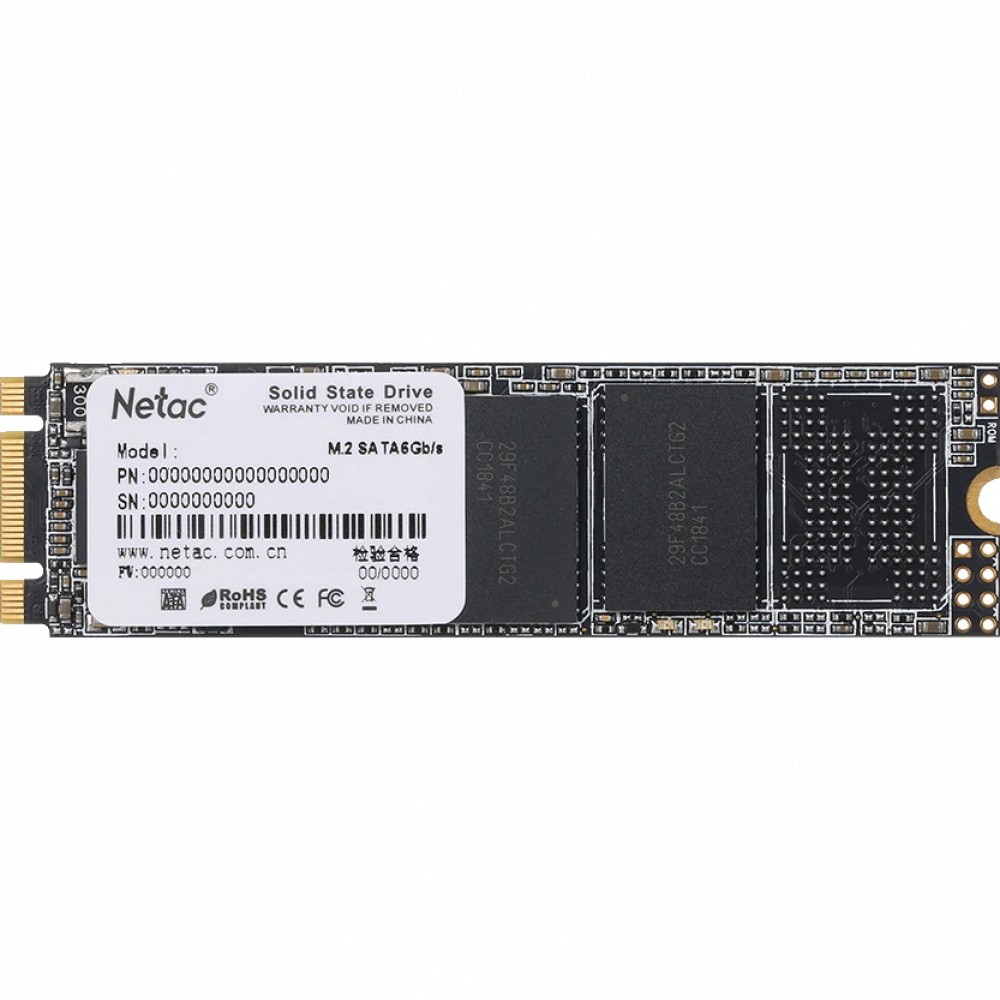 Жесткий диск Netac N535N Series NT01N535N-512G-N8X SSD (твердотельные), 512 ГБ, M.2, SATA — фото товара