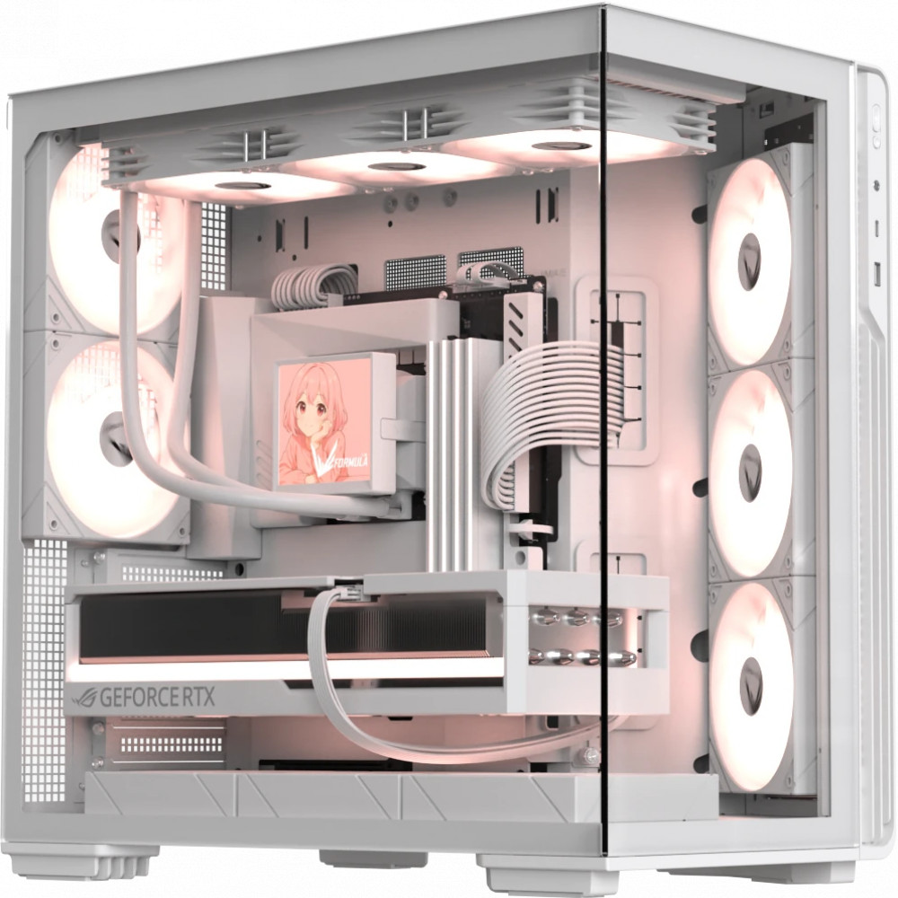 Корпус Formula Crystal Z7 PA White Mid-Tower — фото товара