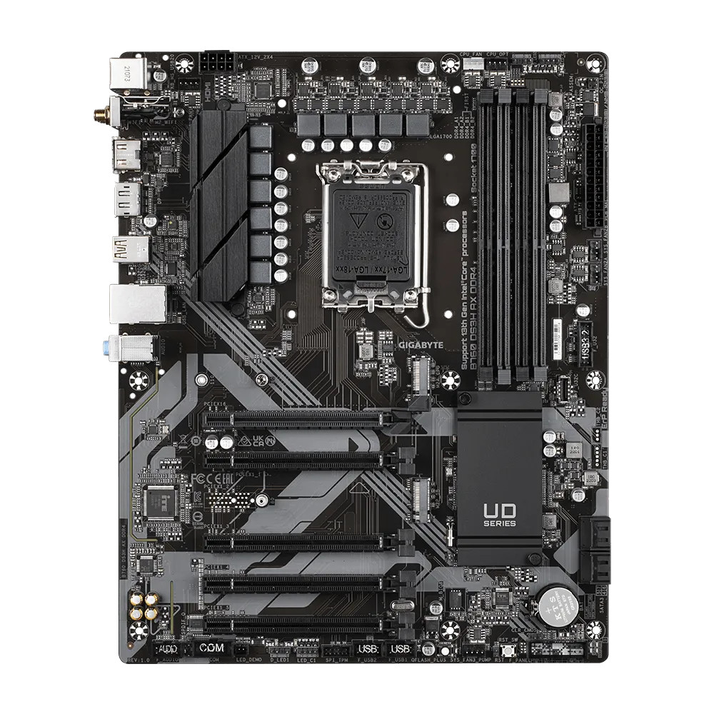 Материнская плата Gigabyte B760 DS3H AX DDR4 ATX, LGA 1700 — фото товара