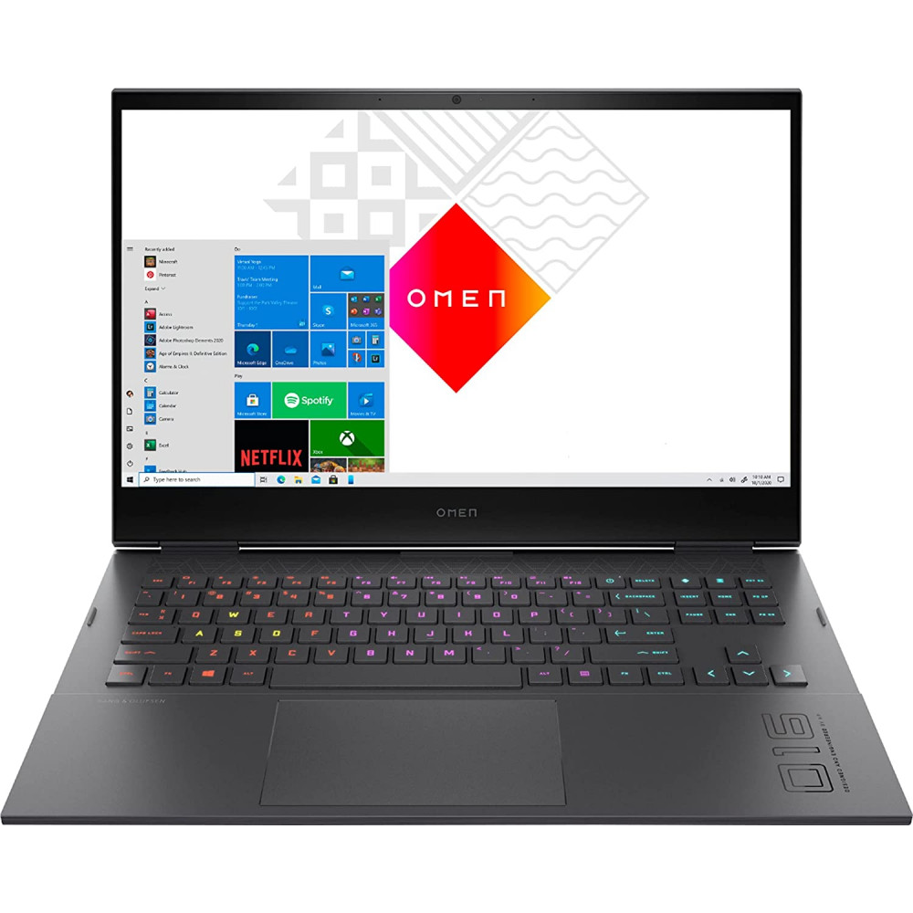 Ноутбук HP Omen 16-c0057ur 5R9S0EA 16.1 ", FHD 1920x1080 (16:9), AMD, Ryzen 7, 16 Гб, 512 ГБ, nVidia GeForce RTX 3070 - миниатюра 2