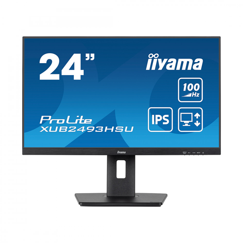 Монитор IIYAMA XUB2493HSU-B7 A 23.8 ", IPS, Full HD 1920x1080 (16:9), 100 Гц — фото товара