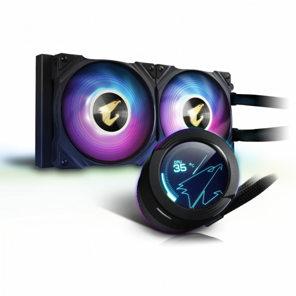 Система охлаждения Gigabyte GP-AORUS WATERFORCEX240 Для процессора — фото товара
