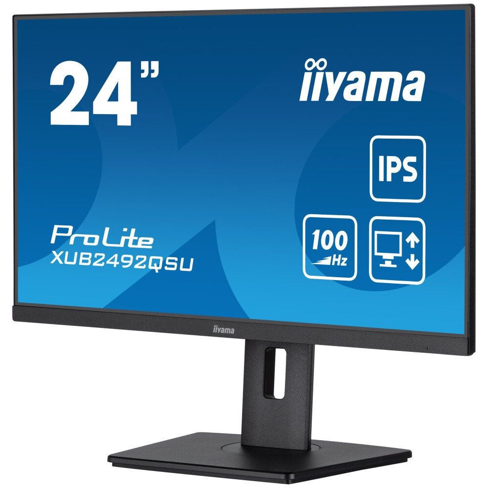 Монитор IIYAMA ProLite XUB2492QSU-B1 23.8 ", IPS, Quad HD 2560x1440 (16:9), 100 Гц - миниатюра 2