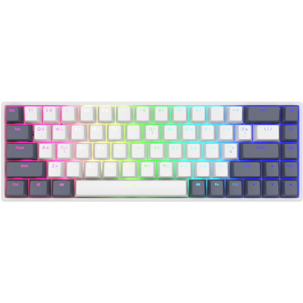 Клавиатура Dark Project One KD68B Grey KB-GSH-682-701004 Беспроводная, USB — фото товара