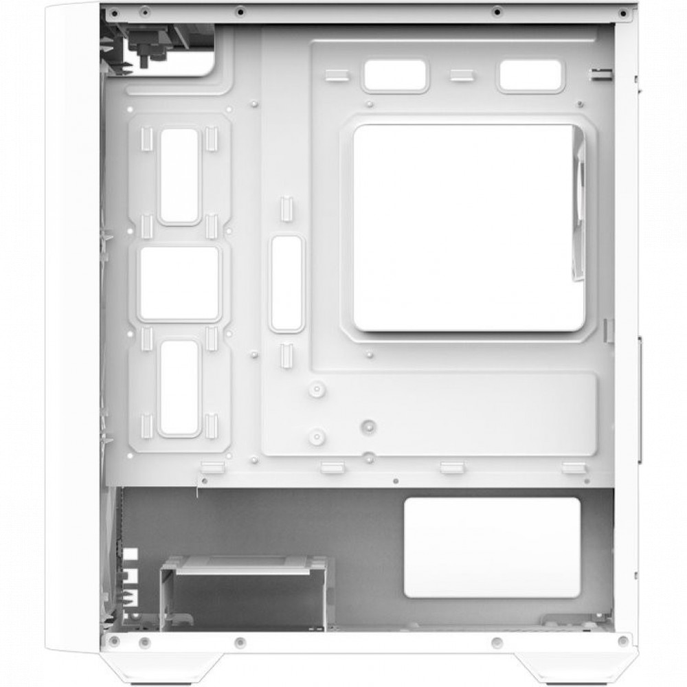 Корпус Zalman M4 WHITE M4 white Mini-Tower - миниатюра 10
