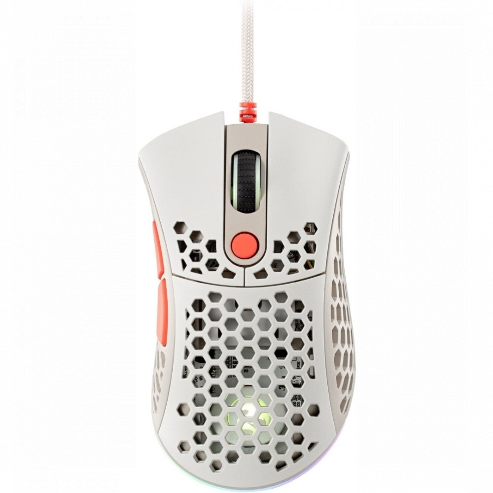 Мышь 2E HyperSpeed Lite RGB Retro White 2E-MGHSL-WT Игровые, Проводная — фото товара