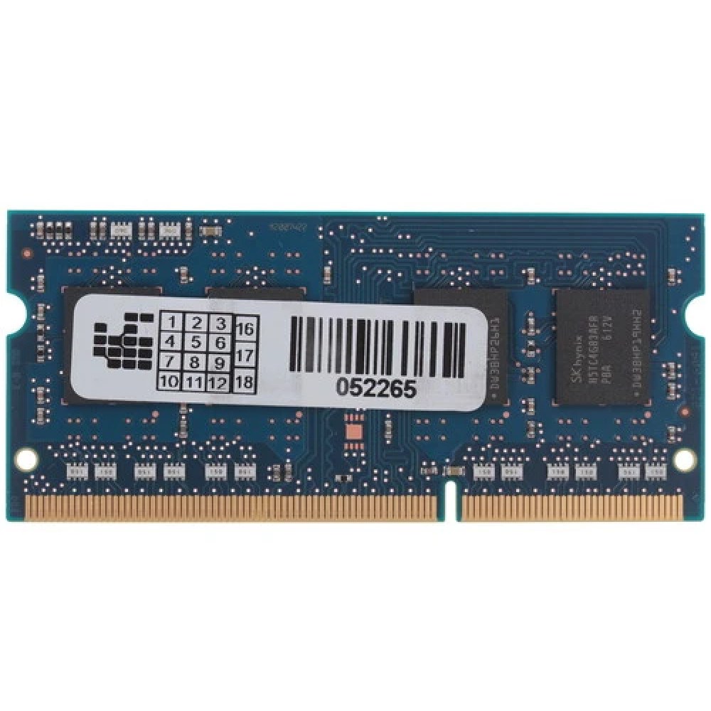 ОЗУ Hynix HMT451S6AFR8A-PB SO-DIMM, DDR3, 4 Гб, 1600 МГц - миниатюра 2