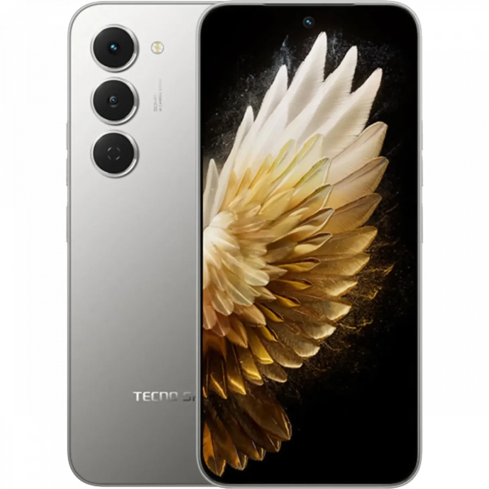 Смартфон TECNO Spark 40 Pro 8/128Gb Moon Titanium KM6 128+8 MOON TITANIUM 128 Гб, 8 Гб — фото товара