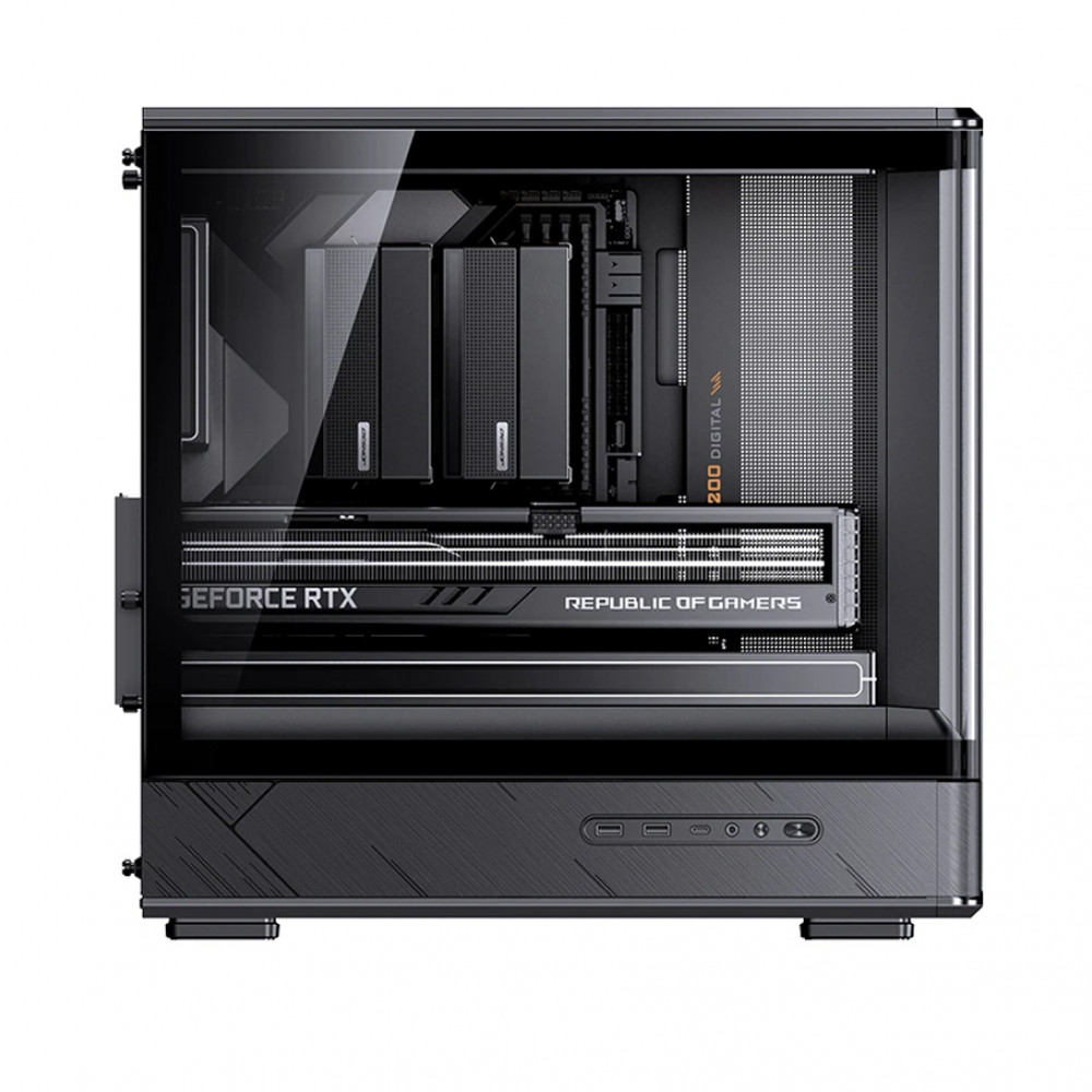 Корпус Jonsbo D200 Black Mid-Tower - миниатюра 3