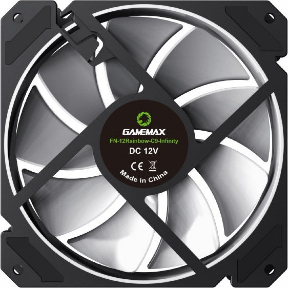 Система охлаждения GameMax FN-12RAINBOW-C9-INFINITY ARGB Для системного блока - миниатюра 4