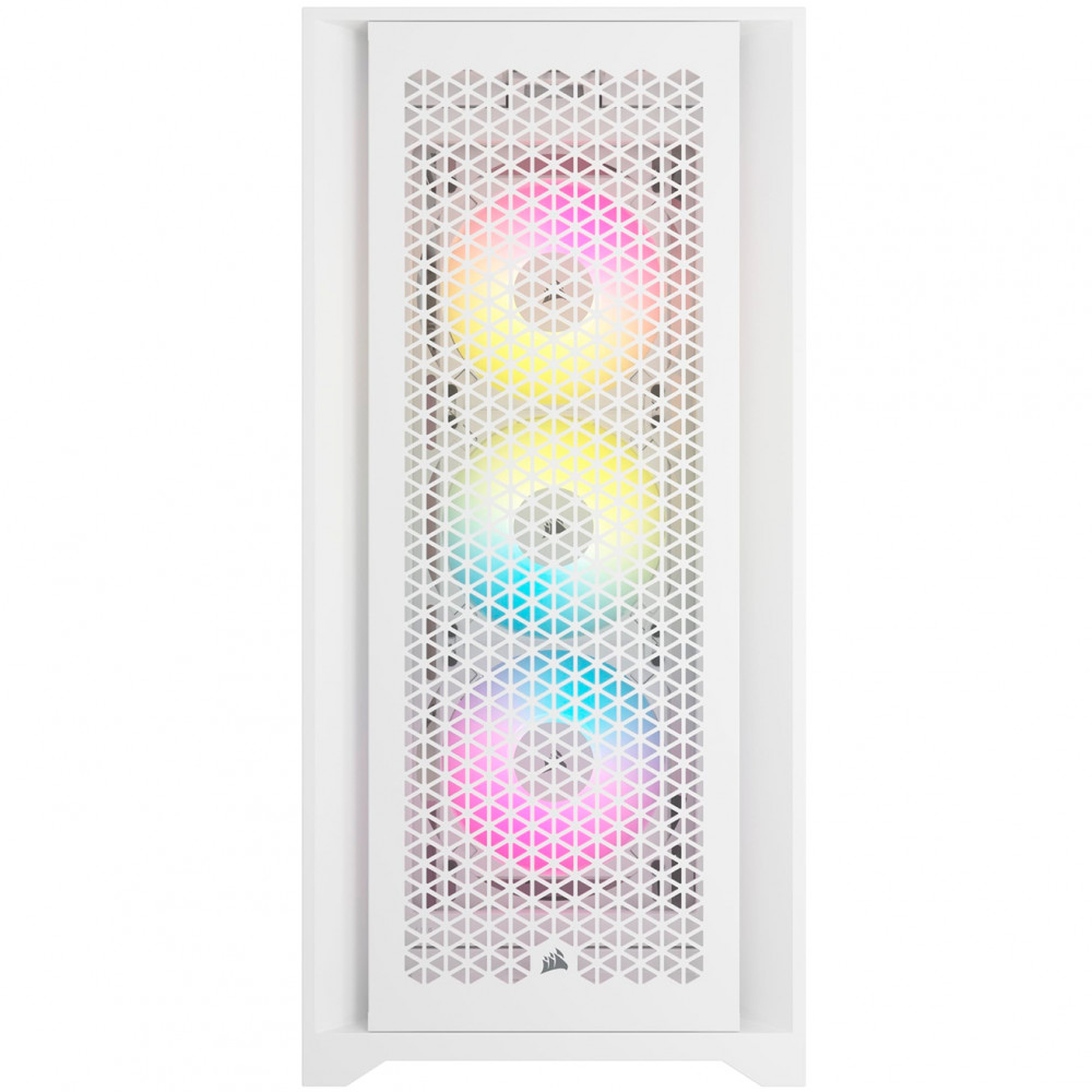 Корпус Corsair iCUE 5000D RGB Airflow White CC-9011243-WW Mid-Tower - миниатюра 2