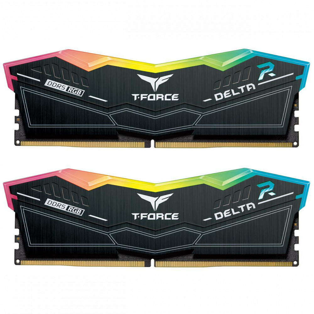 ОЗУ Team Group DELTA RGB FF3D532G6000HC38ADC01 DIMM, DDR5, 32 Гб (2 х 16 Гб), 6000 МГц — фото товара