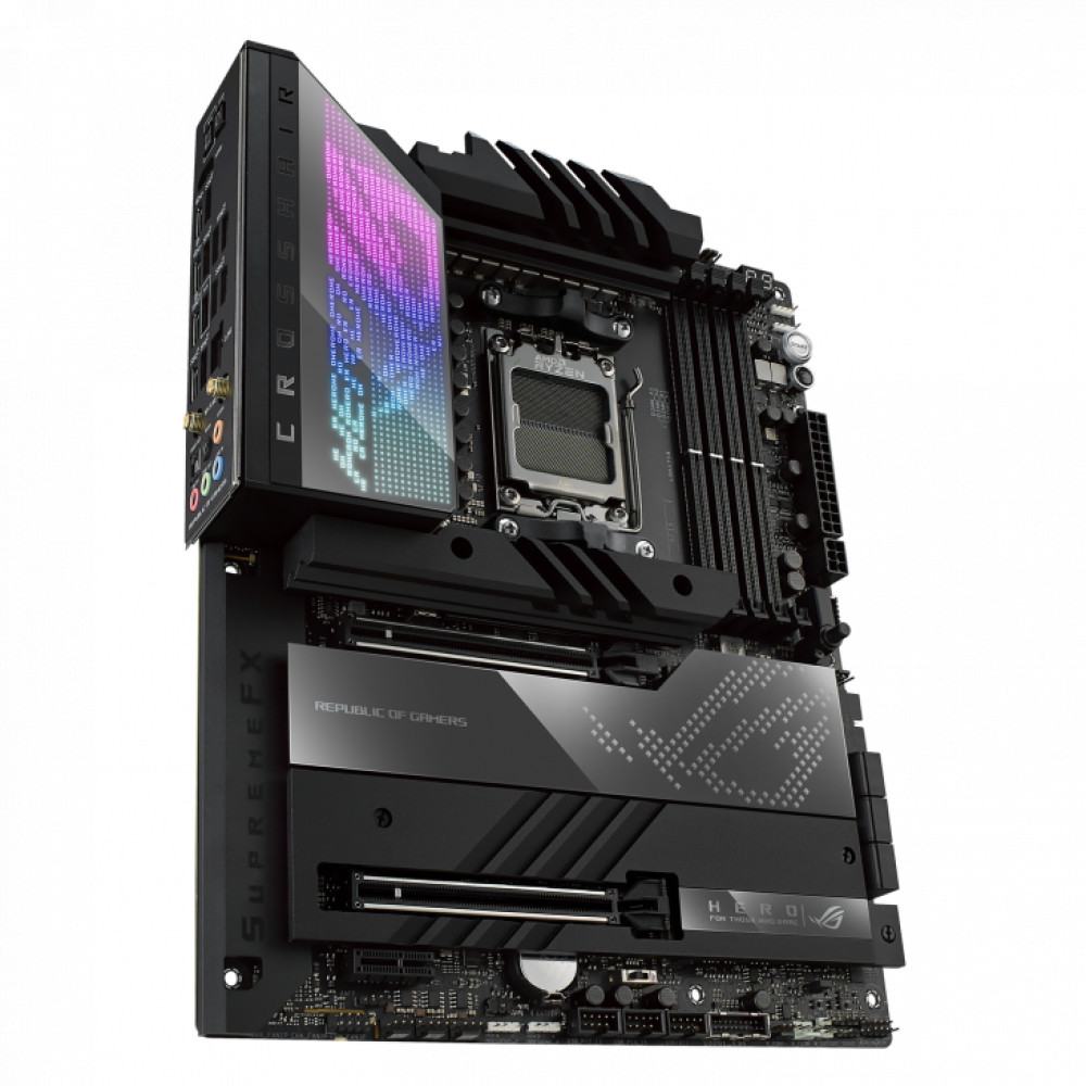 Материнская плата Asus ROG CROSSHAIR X670E HERO ATX, AMD AM5 — фото товара