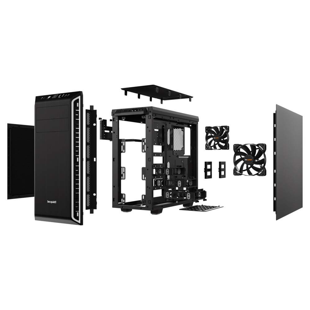 Корпус be quiet! PURE BASE 600 Silver BG022 Mid-Tower - миниатюра 3