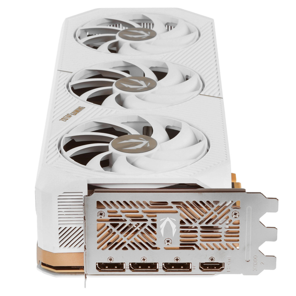 Видеокарта Zotac GeForce RTX 5080 GAMING SOLID OC White Edition ZT-B50800Q-10P| 16 ГБ - миниатюра 3