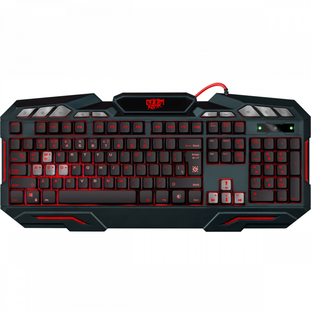 Клавиатура Defender Doom Keeper GK-100DL 45100 Проводная, USB — фото товара