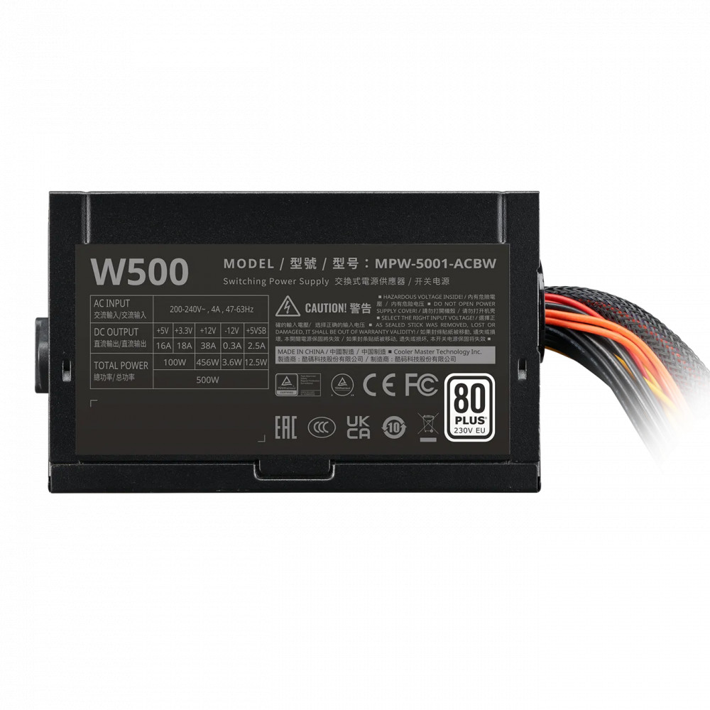 Блок питания Cooler Master MPW-5001-ACBW-B 500 Вт - миниатюра 5