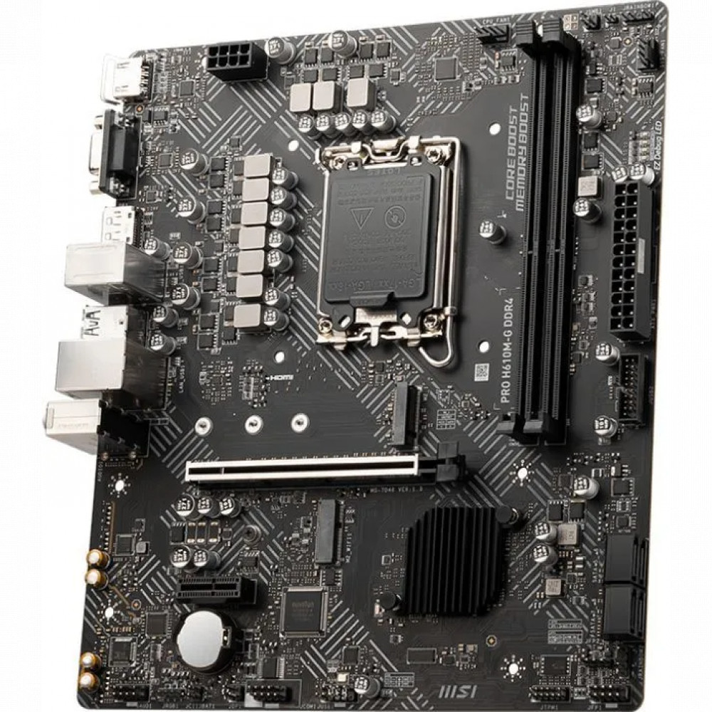 Материнская плата MSI PRO H610M-G Micro-ATX, LGA 1700 - миниатюра 3