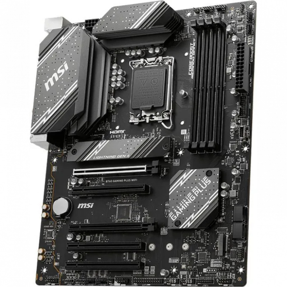 Материнская плата MSI B760 GAMING PLUS WIFI ATX, LGA 1700 - миниатюра 3