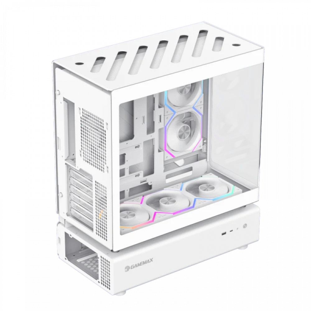Корпус GameMax N80 WH White 12118000002 Mid-Tower - миниатюра 7