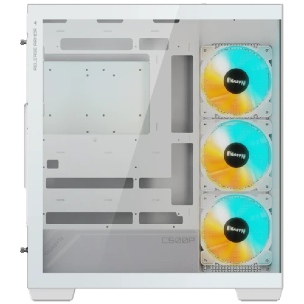 Корпус Gigabyte C500 PANORAMIC STEALTH ICE GB-C500PI ST Mid-Tower - миниатюра 3