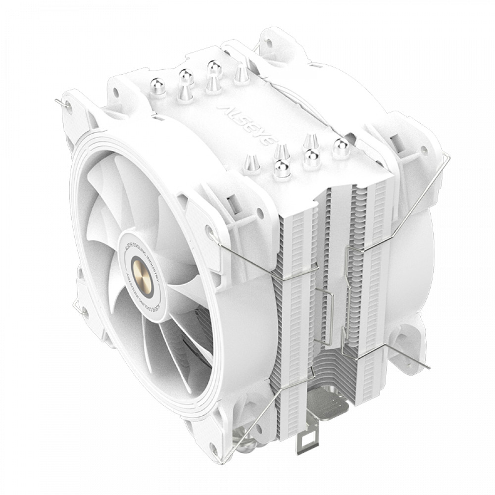 Система охлаждения ALSEYE H120D (White) Для процессора - миниатюра 3