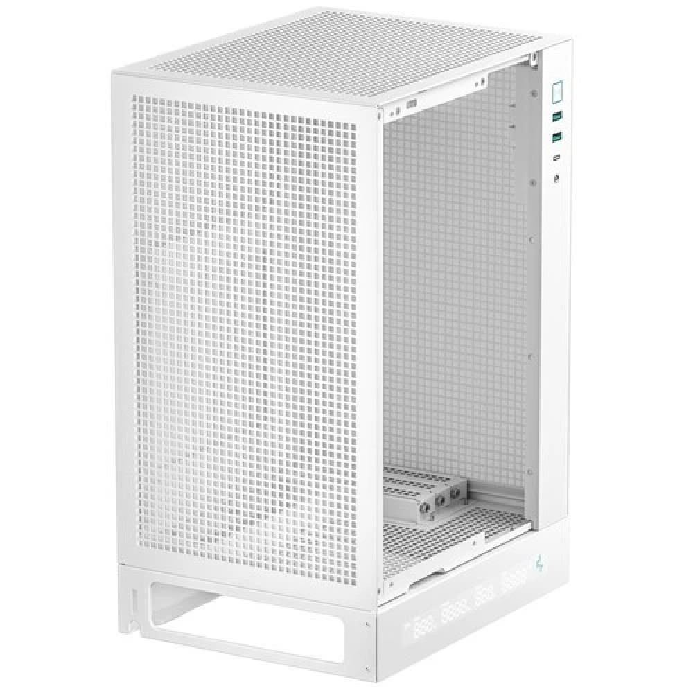 Корпус Deepcool CH170 Digital Белый R-CH170-WHNPI0D-G-1 Mini-Tower - миниатюра 4