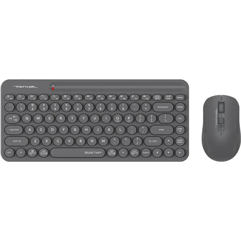 Клавиатура + мышь A4Tech Fstyler FG3200 Air2 Grey FG3200 AIR2 GREY — фото товара