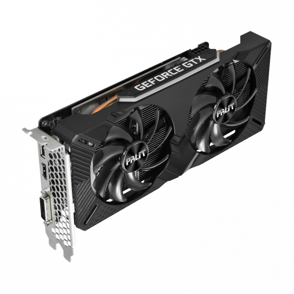Видеокарта Palit PA-GTX1660 DUAL 6G NE51660018J9-1161C 6 ГБ - миниатюра 3