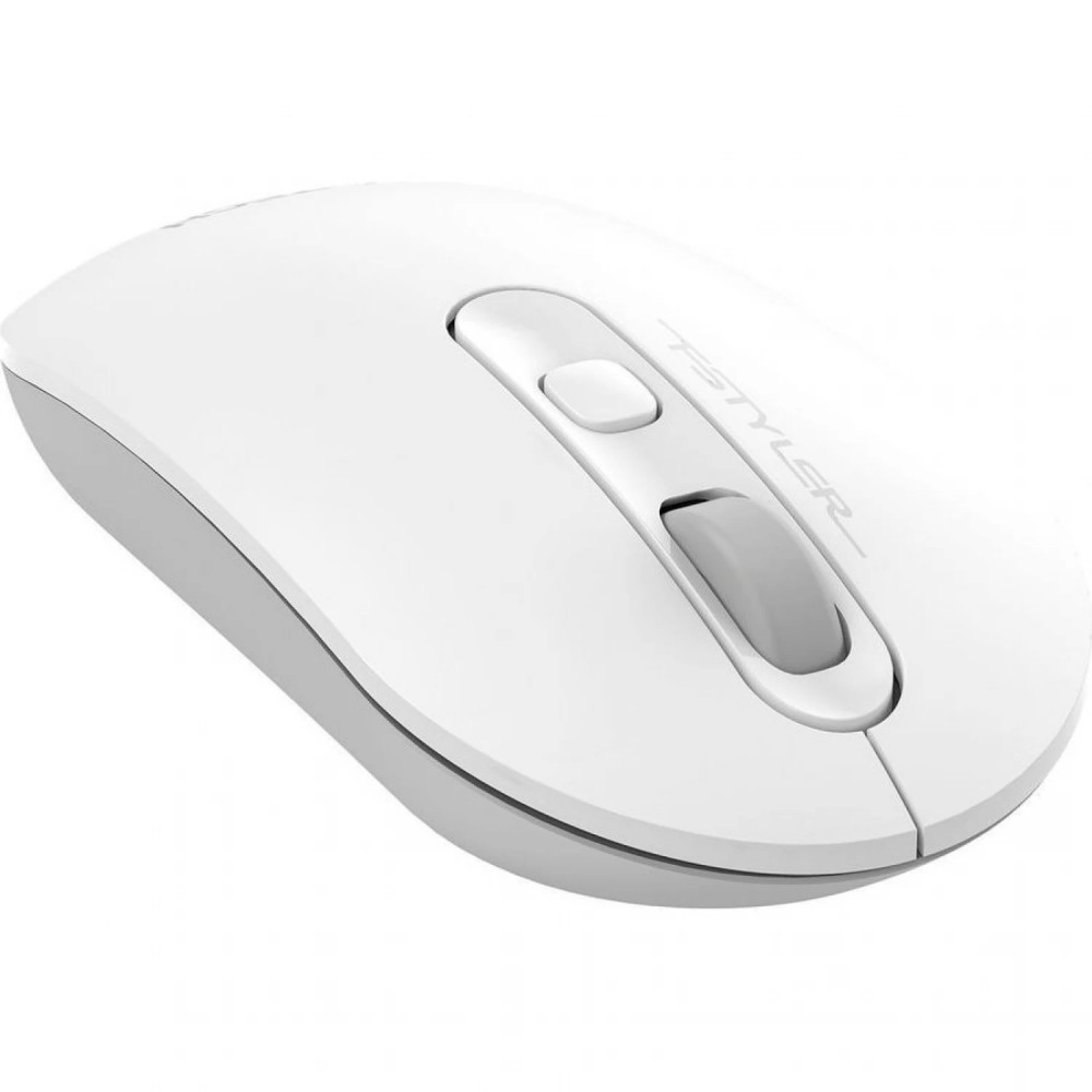 Мышь A4Tech FSTYLER FG20S WHITE FG20S USB WHITE Бюджетные, Беспроводная - миниатюра 4