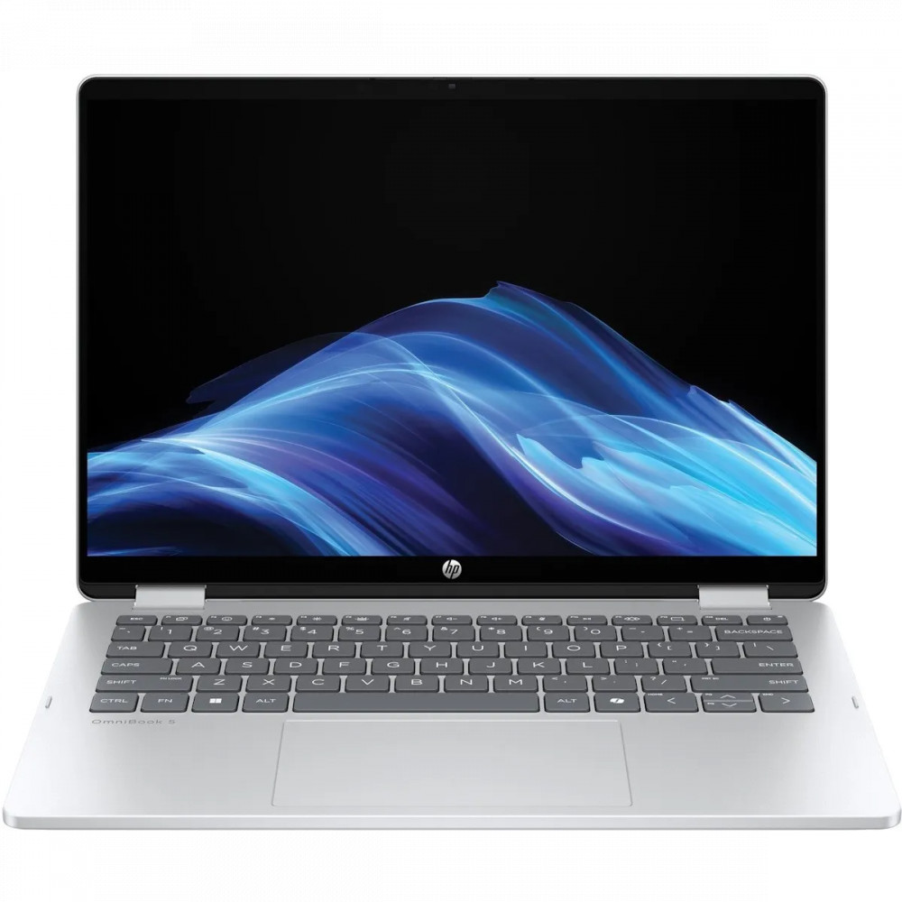 Ноутбук HP OmniBook 5 Flip 14-fp0026ci BY9H5EA 14 ", WUXGA 1920x1200 (16:10), Intel, Core 5, 8 Гб, 512 ГБ, Intel Graphics — фото товара