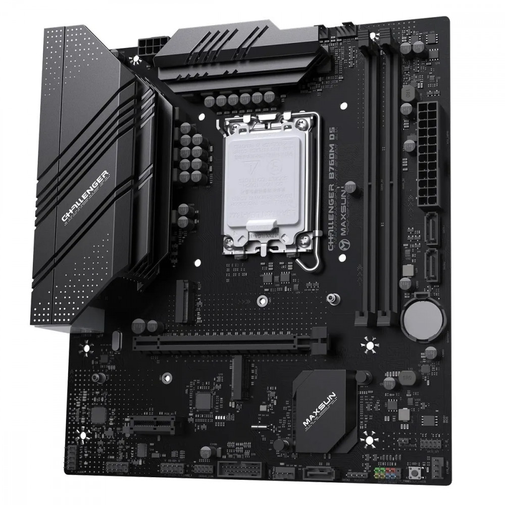 Материнская плата Maxsun Challenger B760M D5 WIFI 6940709660386 Micro-ATX, LGA 1700 - миниатюра 3