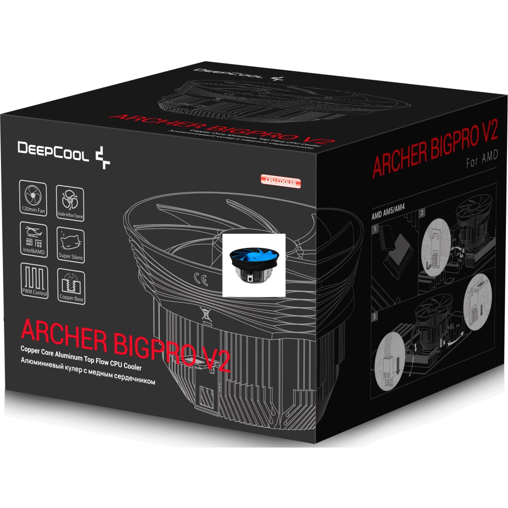 Система охлаждения Deepcool ARCHER BIGPRO V2 Для процессора - миниатюра 4