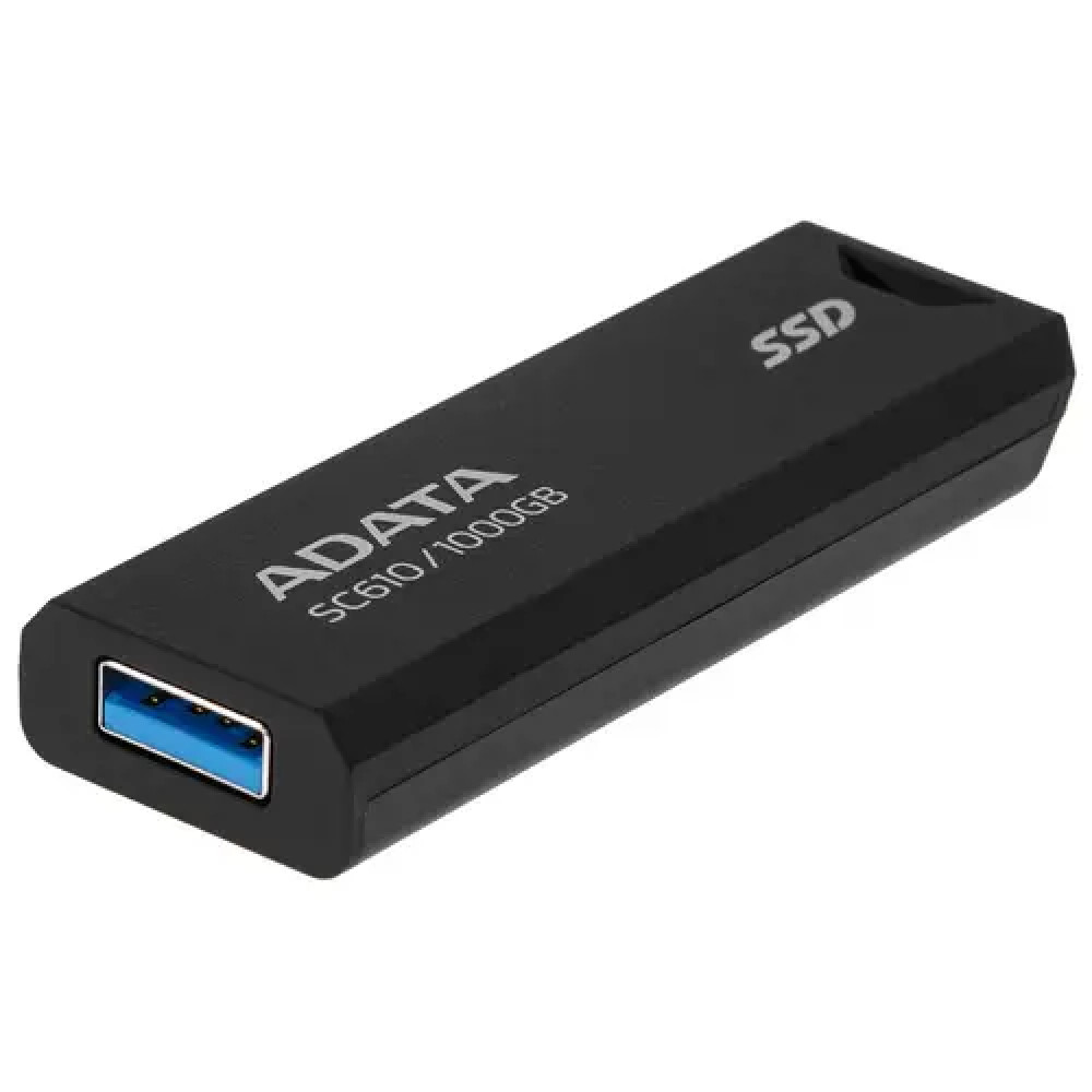Внешние накопители A-Data SC610 SC610-1000G-CBK/RD 1 ТБ — фото товара