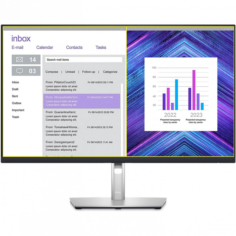 Монитор Dell P2723DE 210-BDEH 27 ", IPS, Quad HD 2560x1440 (16:9), 60 Гц — фото товара
