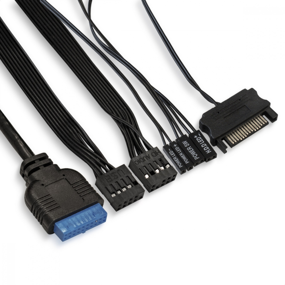 Корпус ExeGate EVO-8225-NPX600 EX293015RUS Mid-Tower - миниатюра 4