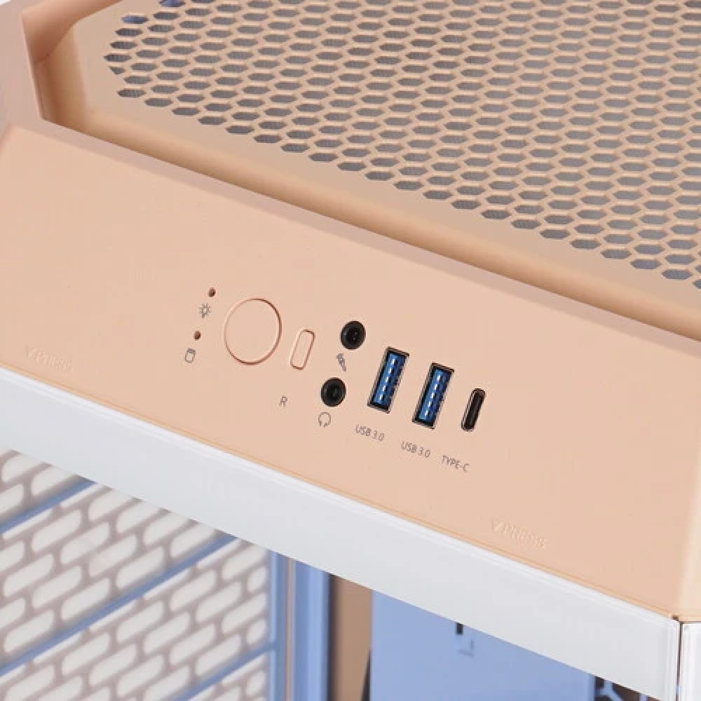 Корпус Thermaltake The Tower 300 Peach Fuzz CA-1Y4-00SKWN-00 Mini-Tower - миниатюра 3