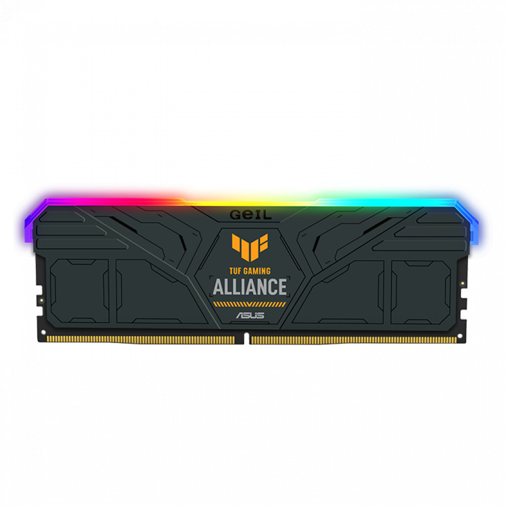 ОЗУ Geil GEMINI RGB TUF Gaming Alliance GMST532GB5600C38ADC DIMM, DDR5, 32 Гб (2 х 16 Гб), 5600 МГц — фото товара