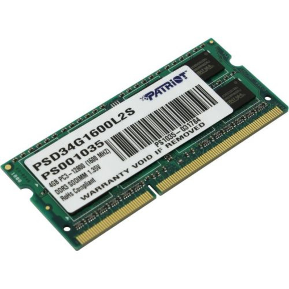 ОЗУ Samsung SO-DIMM DDR3 4Gb (pc-12800) PSD34G1600L2S SO-DIMM, DDR3, 4 Гб, 1600 МГц — фото товара