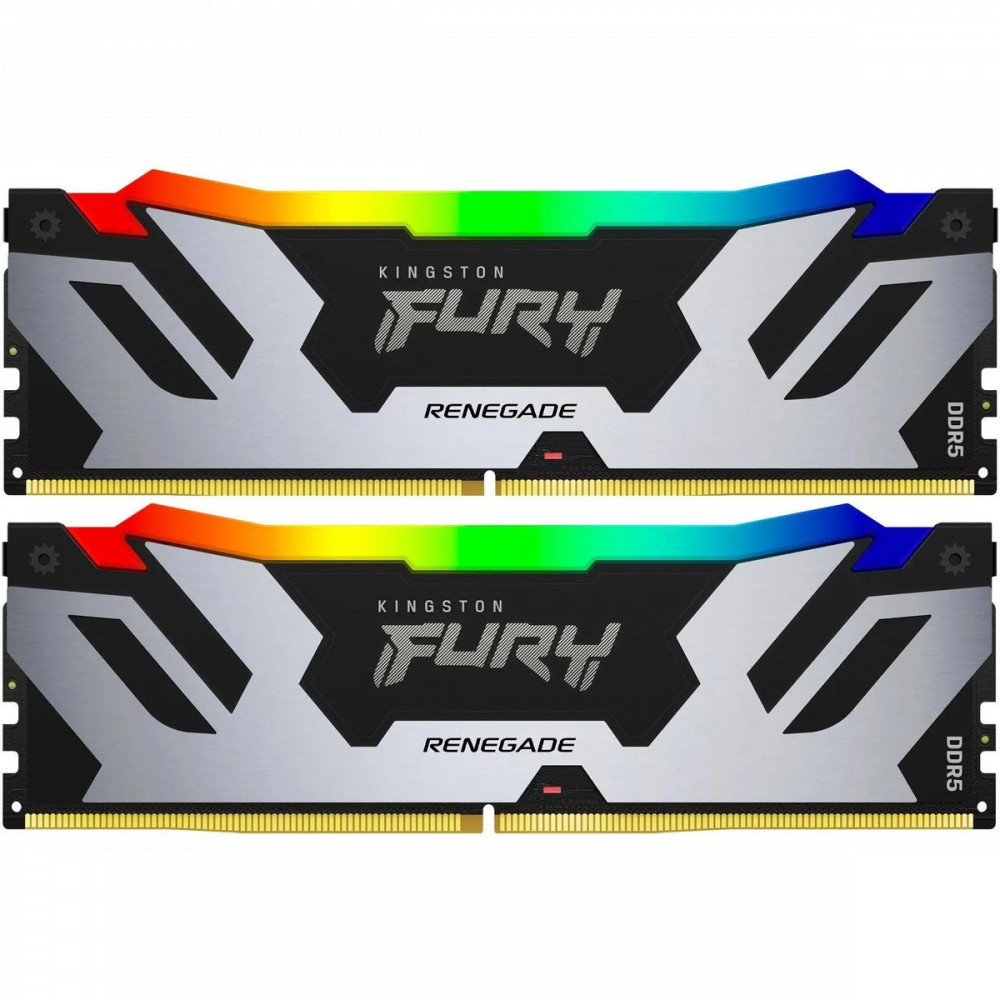 ОЗУ Kingston FURY Renegade RGB KF560C32RSAK2-96 DIMM, DDR5, 96 Гб (2 x 48 Гб), 6000 МГц — фото товара
