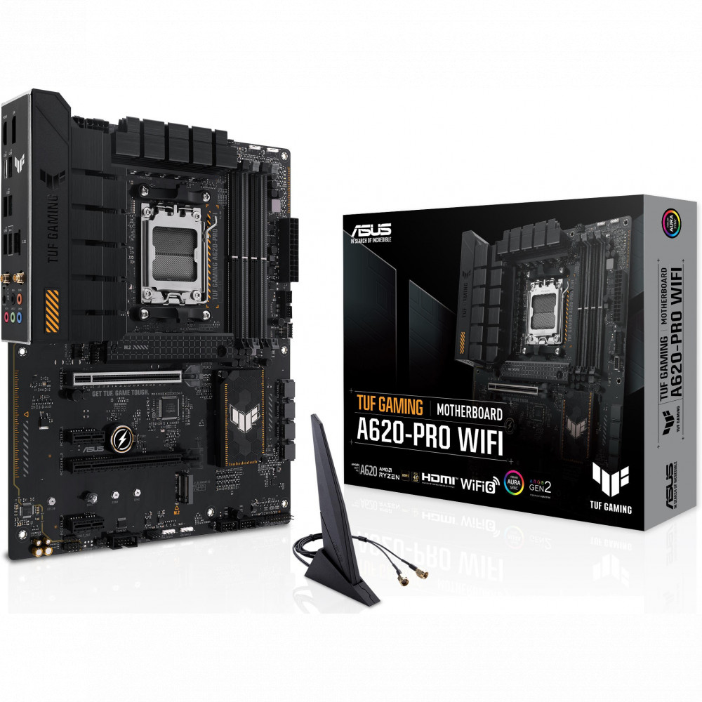 Материнская плата Asus TUF GAMING A620-PRO WIFI ATX, AMD AM5 - миниатюра 7