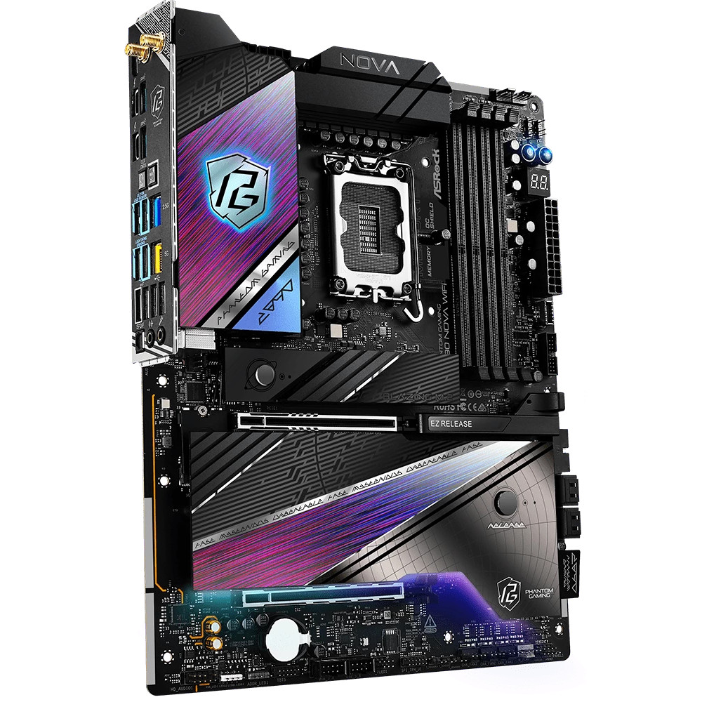 Материнская плата ASRock Z890 NOVA WIFI ATX, LGA 1851 - миниатюра 2