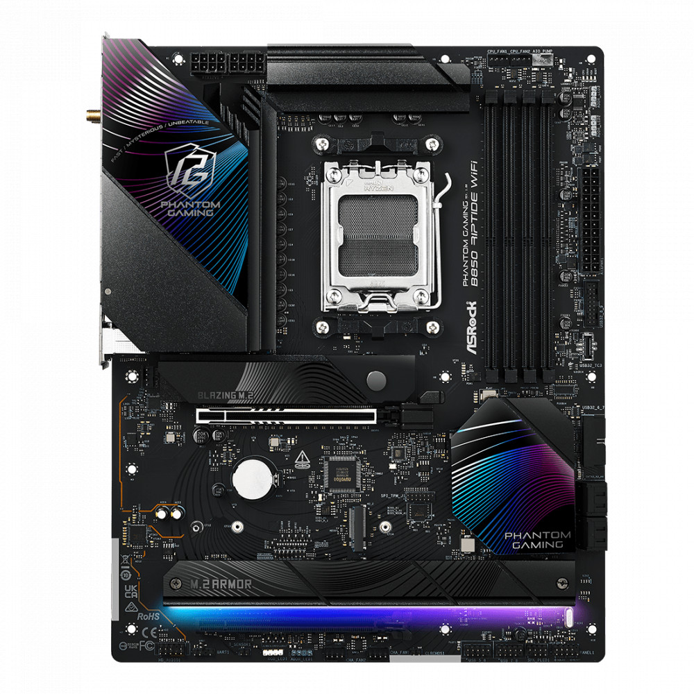 Материнская плата ASRock B850 RIPTIDE WIFI ATX, AMD AM5 - миниатюра 2