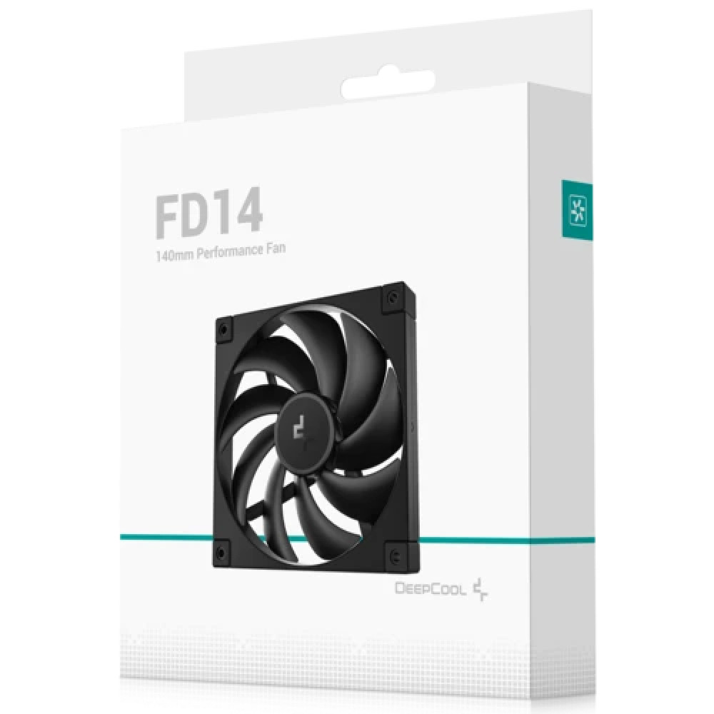Система охлаждения Deepcool FD14 140х140x25 черный R-FD14-BKNPN1-G Для системного блока - миниатюра 3