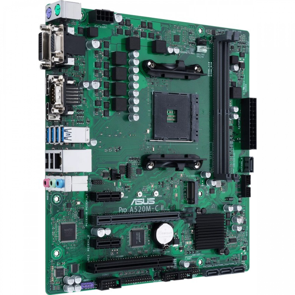 Материнская плата Asus PRO A520M-C II/CSM 90MB18F0-M0EAYC ATX, AMD AM4 — фото товара