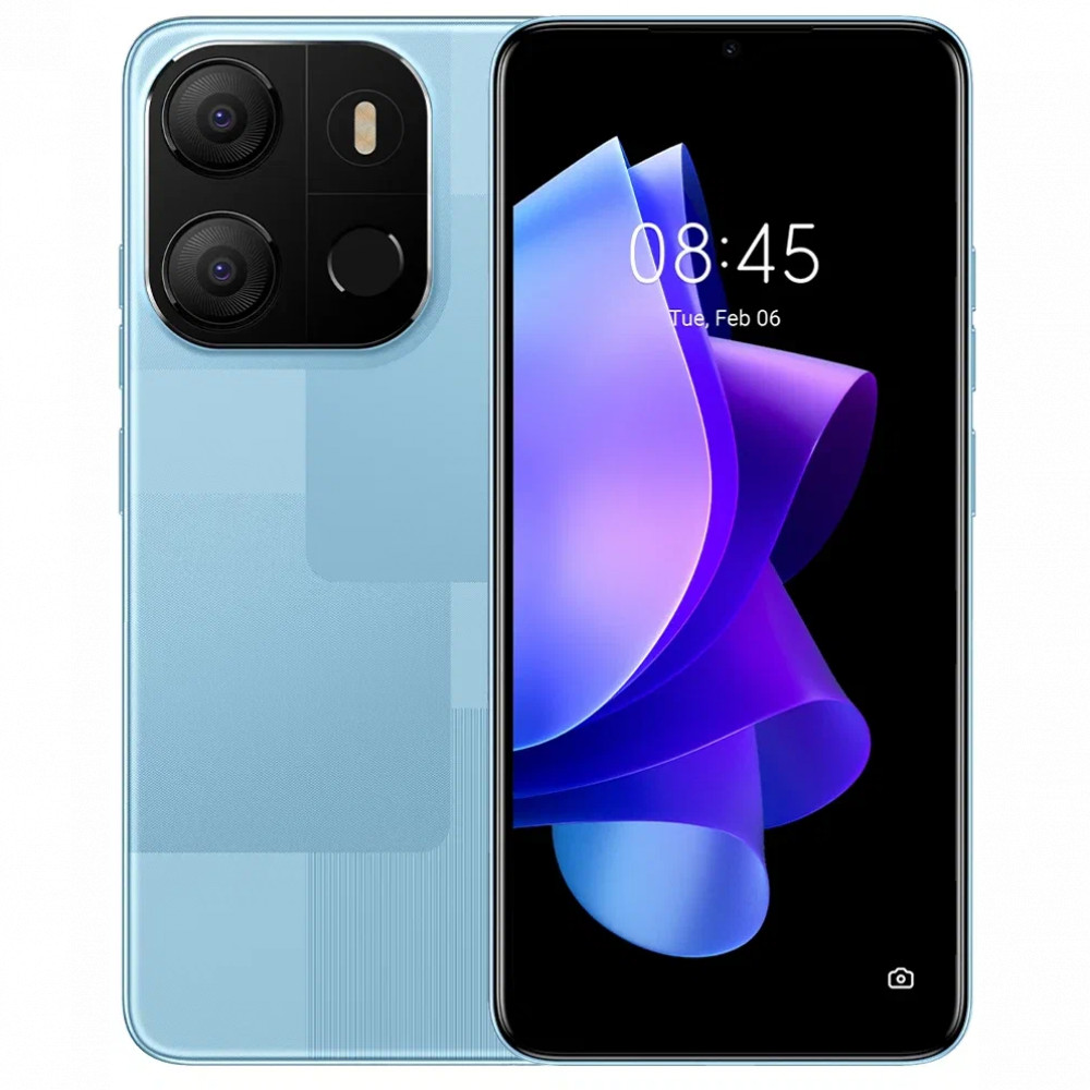 Смартфон TECNO BF6 POP 7 (2/64Gb) Cappri Blue BF6 POP 7 64+2 Blue 64 Гб, 2 Гб — фото товара
